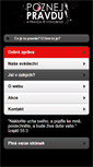 Mobile Screenshot of poznej-pravdu.cz